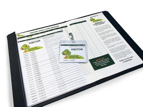 Bespoke School Sign-In Pass System