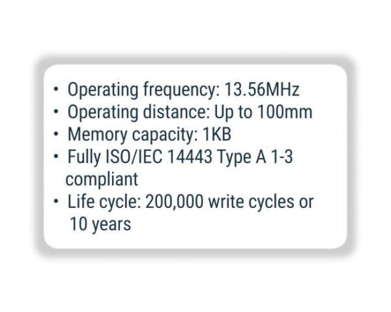 MIFARE Classic NXP EV1 1 K Cards Pack of 100 5